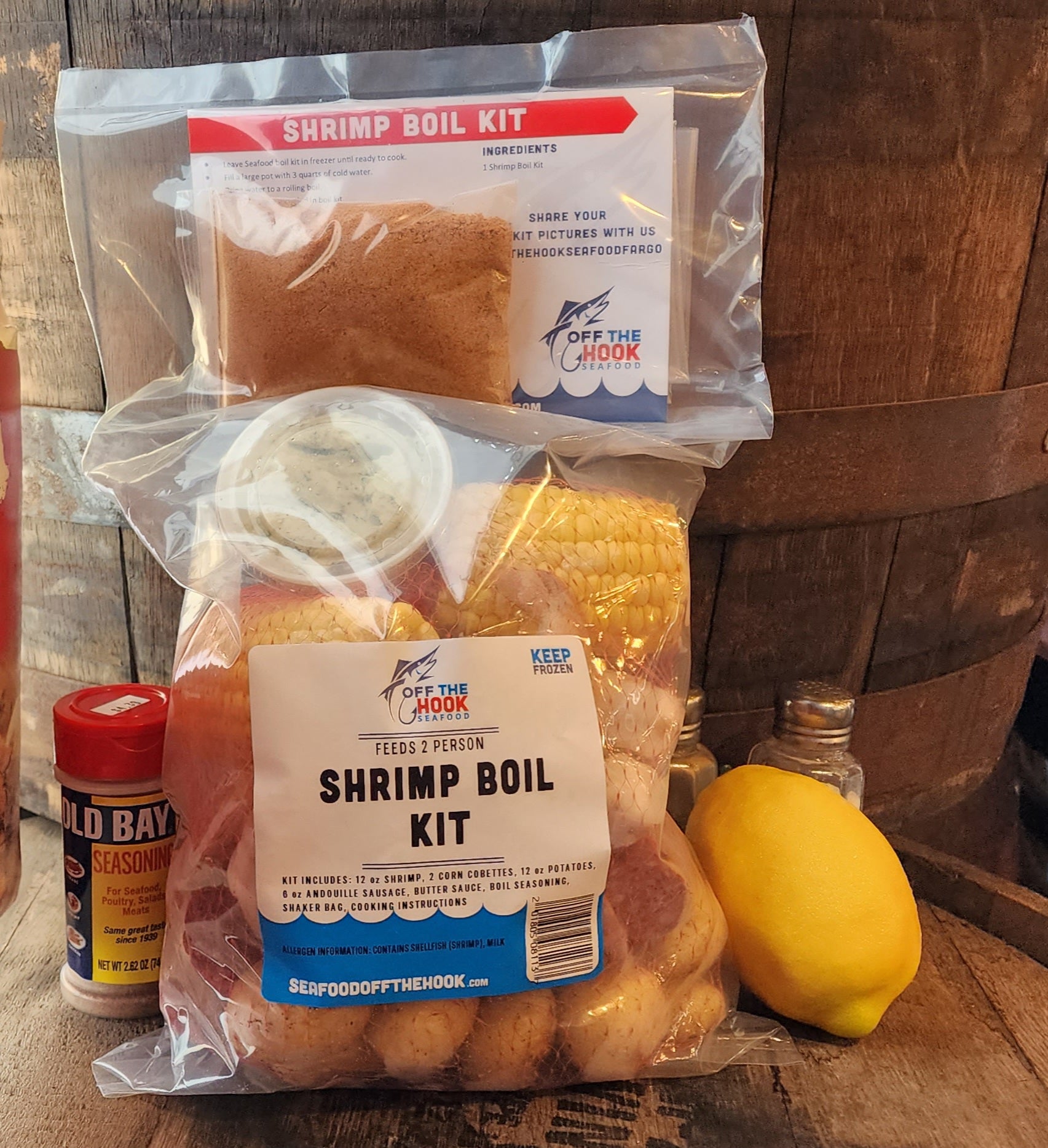 COOK AT HOME KITS Deep Blue Seafood Fargo